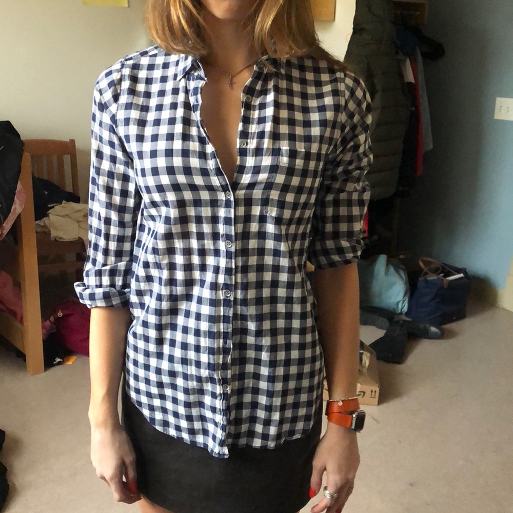 button down
